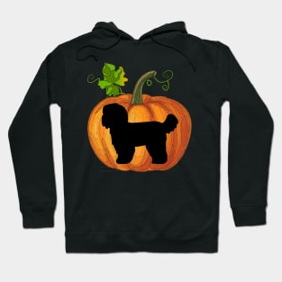 Shih tzu in pumpkin Hoodie